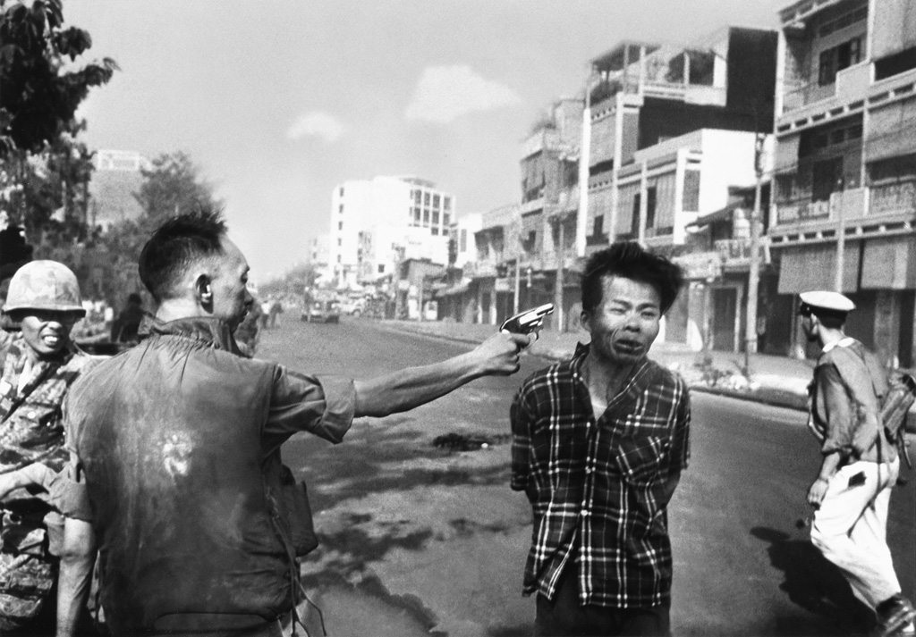 EDDIE ADAMS (1933-2004) Street execution of Vietcong prisoner, Saigon.